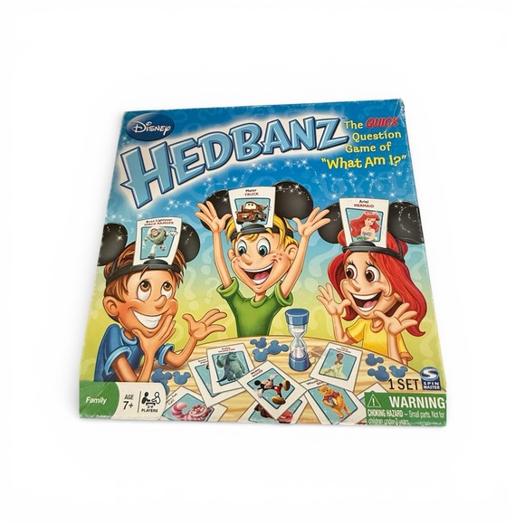 Disney Other - Disney Hedbanz “What Am I?” Family Game | Spin Master | Ages 7+ | Fair Condition